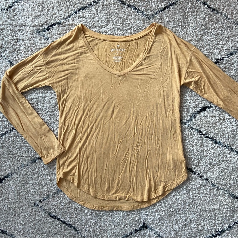 Yellow tee
